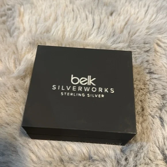 NWT 14K Gold Over Silver Genuine Stone Mother Of Pearl From Belk - Picture 2 of 3